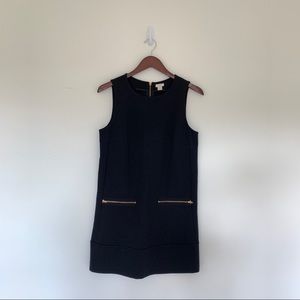 J.Crew sleeveless dress with zip pockets